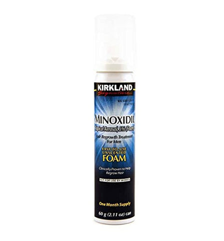 Kirkland Hair Loss Foam Mens 5% Minoxidil 1 Month (1 bottle)