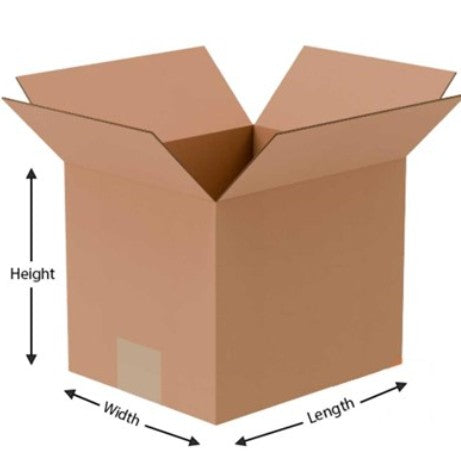Corrugated Shipping Boxes 12x12x12 (25 Pack)