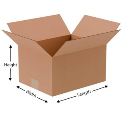 Corrugated Shipping Boxes 18x14x10 (10 Pack)