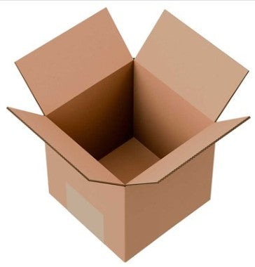Corrugated Shipping Boxes 6x6x6 (25 Pack)