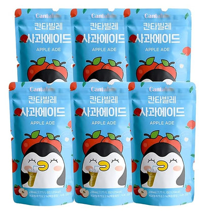 Cantabile Korean Convenience Store Pouch 6 Pack of Apple