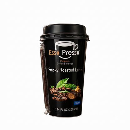 Esso Presso Smoky Roasted Latte 10.14 oz (Case of 10) - Pickup Only