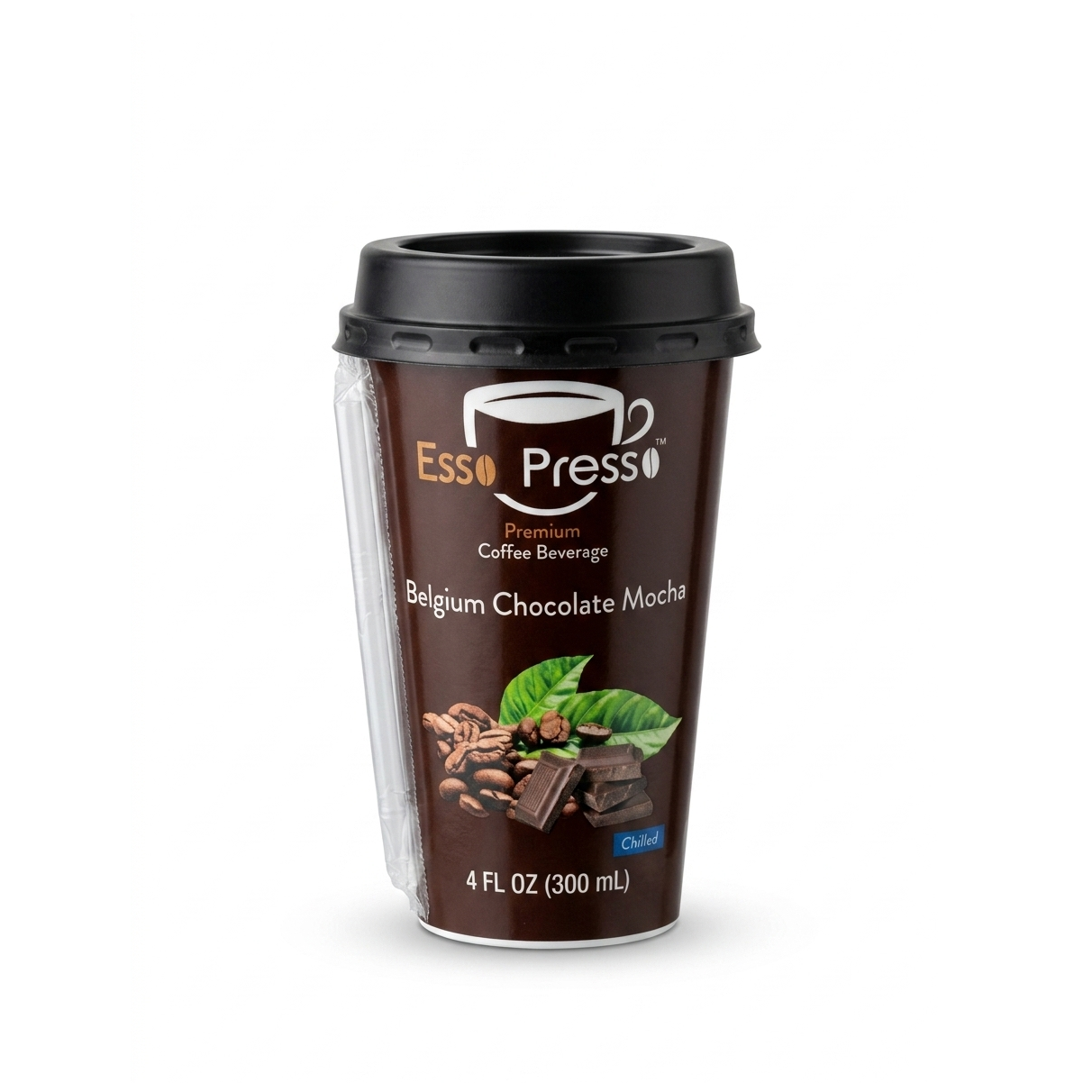 Esso Presso Belgium Cholate Mocha 10.14 oz (Case of 10) - Pickup Only