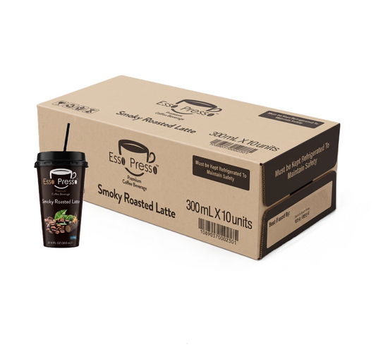 Esso Presso Smoky Roasted Latte 10.14 oz (Case of 10) - Pickup Only