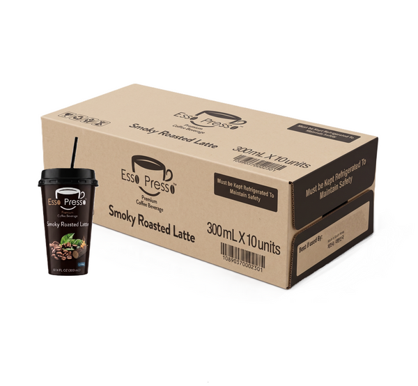 Esso Presso Smoky Roasted Latte 10.14 oz (Case of 10) - Pickup Only