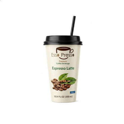 Esso Presso Espresso Latte 10.14 oz (Case of 10) - Pickup Only