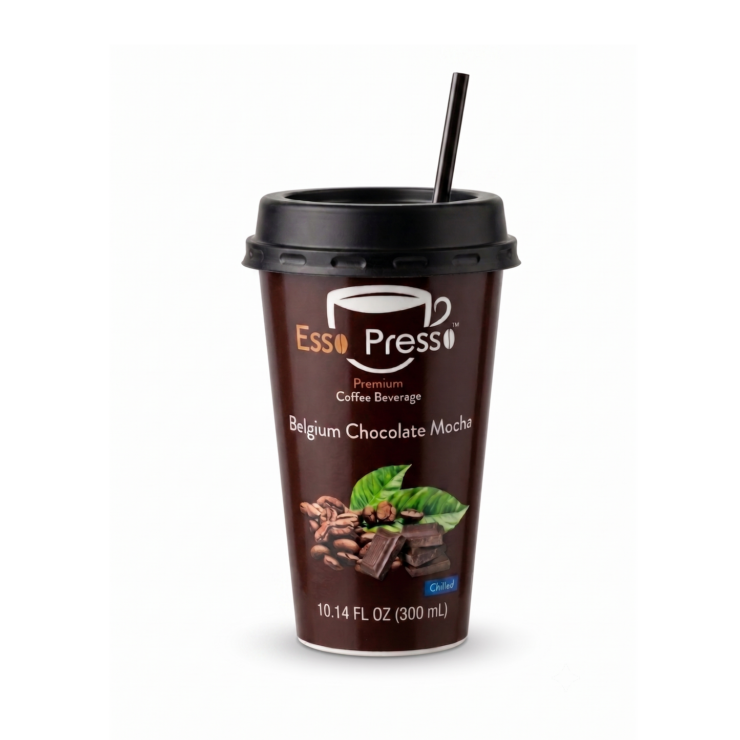 Esso Presso Belgium Cholate Mocha 10.14 oz (Case of 10) - Pickup Only