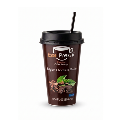 Esso Presso Belgium Cholate Mocha 10.14 oz (Case of 10) - Pickup Only