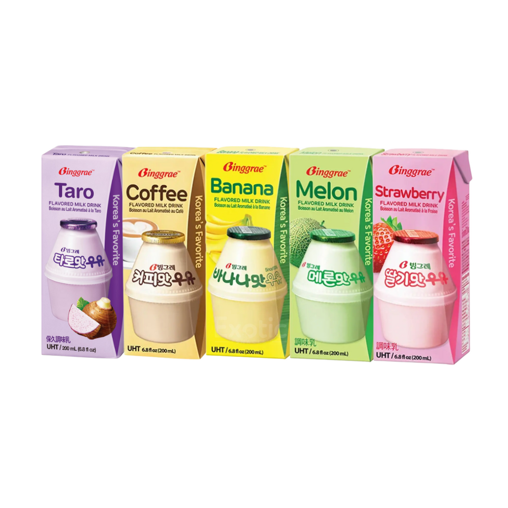 Binggrae Milk 20-Pack Variety (5 Flavors)