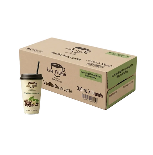 Esso Presso Vanilla Bean Latte 10.14 oz (Case of 10) - Pickup Only