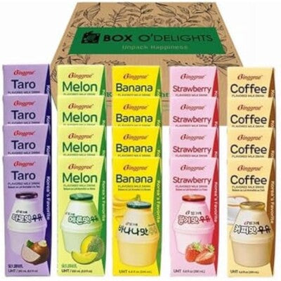 Binggrae Milk 20-Pack Variety (5 Flavors)