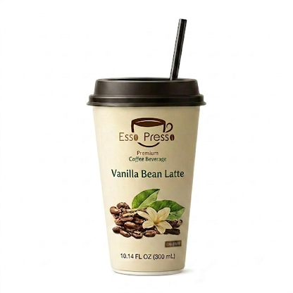 Esso Presso Vanilla Bean Latte 10.14 oz (Case of 10) - Pickup Only