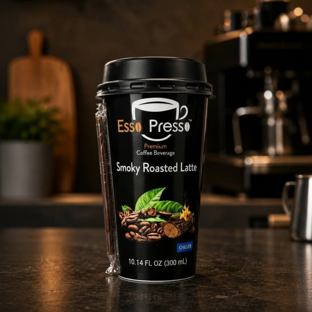 Esso Presso Smoky Roasted Latte 10.14 oz (Case of 10) - Pickup Only