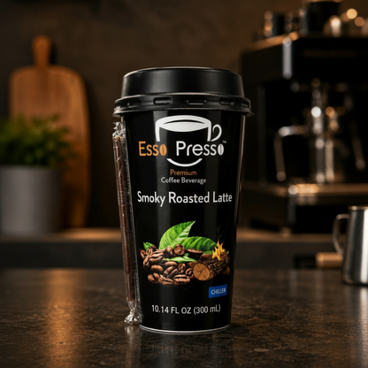 Esso Presso Smoky Roasted Latte 10.14 oz (Case of 10) - Pickup Only