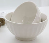 13 pc Mild White Ceramic Korean Tableware Set for 2