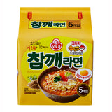Ottogi Sesame Flavor Ramyeon Noodle 115g X 5 Pack