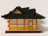 Wooden Model Kit 3D Puzzle - Korean Digeut Shape Hanok Tile Roof House