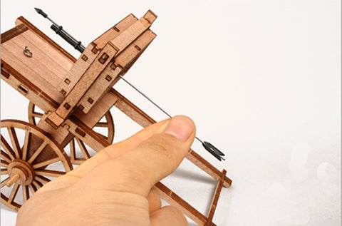 Wooden Model Kit 3D Puzzle - Singigeongi Hwacha Mobile Fire Arrow Cart