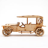Wooden Model Kit 3D Puzzle - Classic Car 1