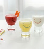 Cute Smile Face Korean Soju Shot Glass 1.7oz Set of 6