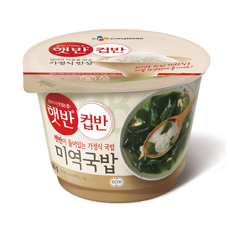 CJ Hetban Cupban - Seaweed Soup with Rice 167g x 2 pack