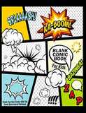 Blank Comic Book For Kids : Create Your Own Comics With This Comic Book Journal Notebook: Over 100 Pages Large Big 8.5" x 11" Cartoon / Comic Book With Lots of Templates (Blank Comic Books)